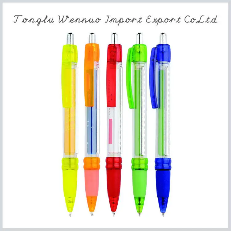 
good quality metal clip 14mm calendar cheap pull out banner pen 