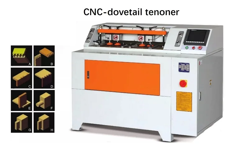 High-efficiency woodworking machinery automatic CNC dovetail tenoning machine to make beehives