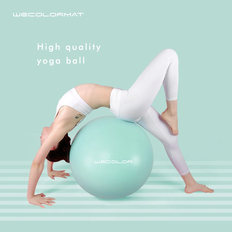 
65cm diameter china custom yoga resistance balance ball pilates 