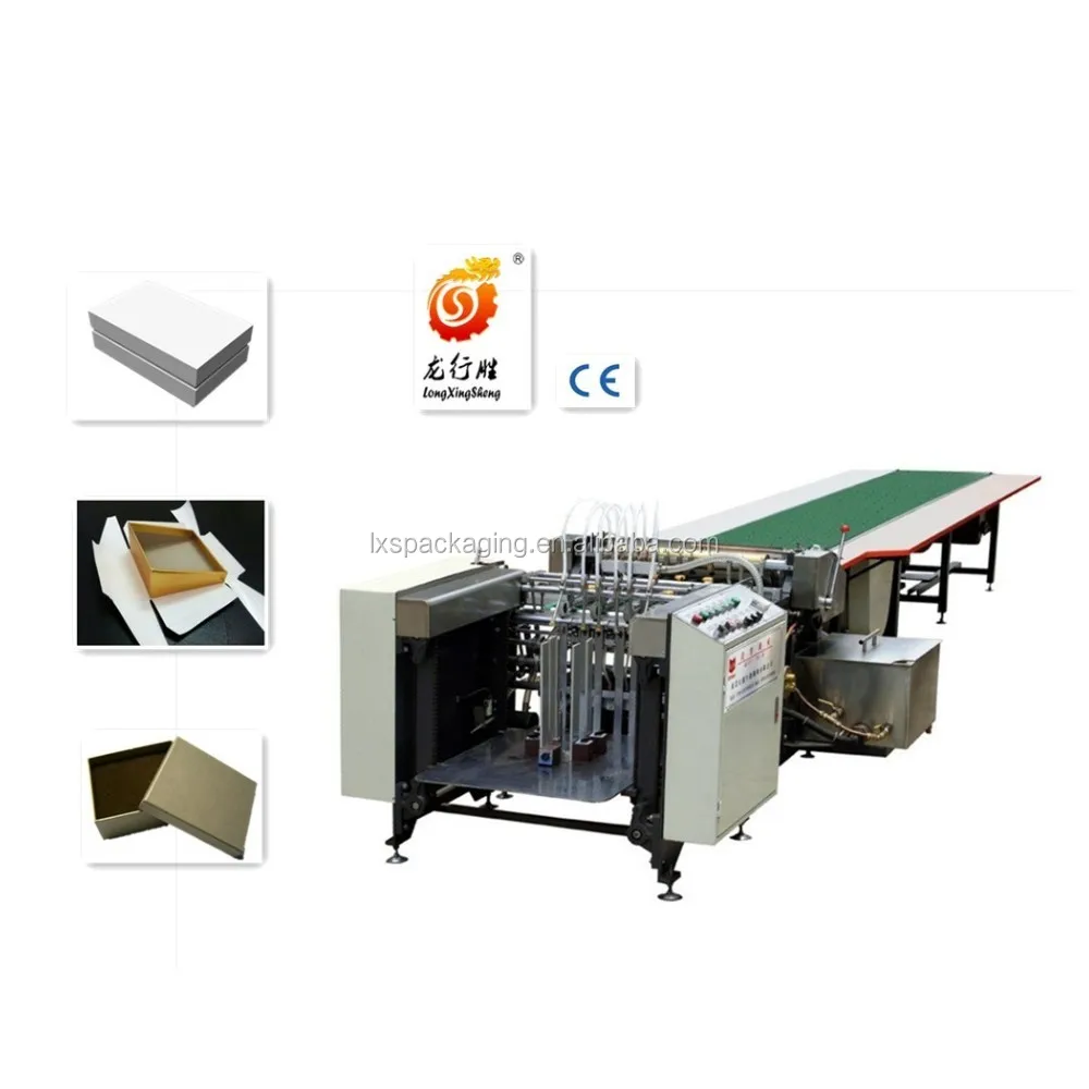 LS-650A automatic fold box glue machine