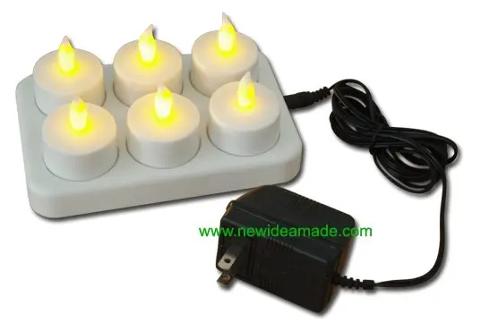 
 Rechargeable Flickering Electronic Candle Light  