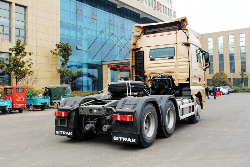 Sinotruk sitrak c7h new heavy duty 6x4 manual transmission tractor truck