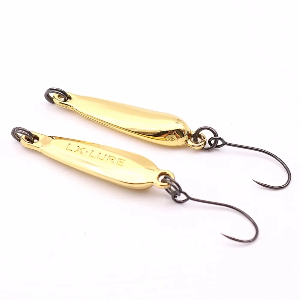 
2020 new design artificial 2.5g single hook metal lure fishing bait for sale 
