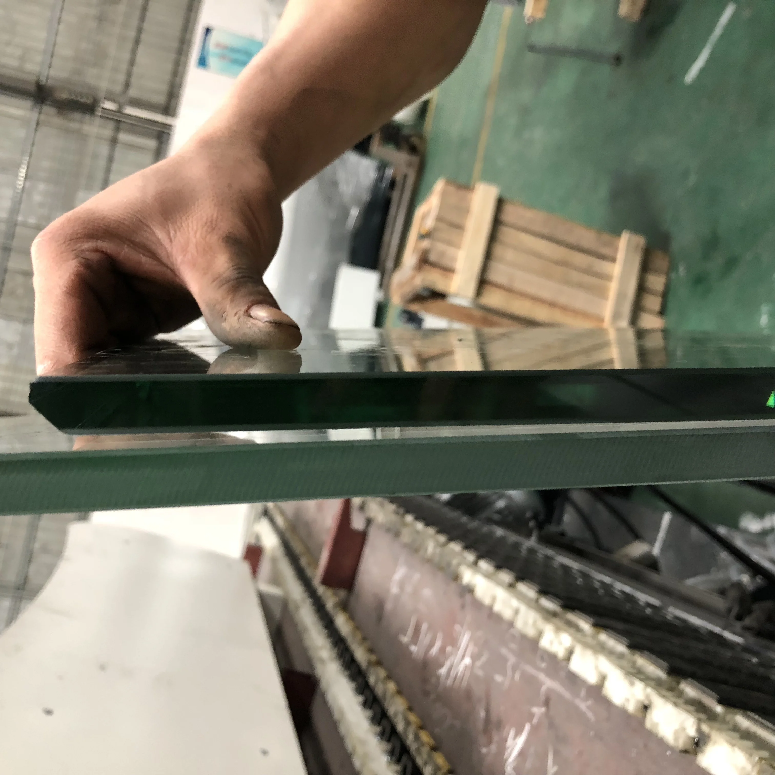 
Small Flat glass edging machine 