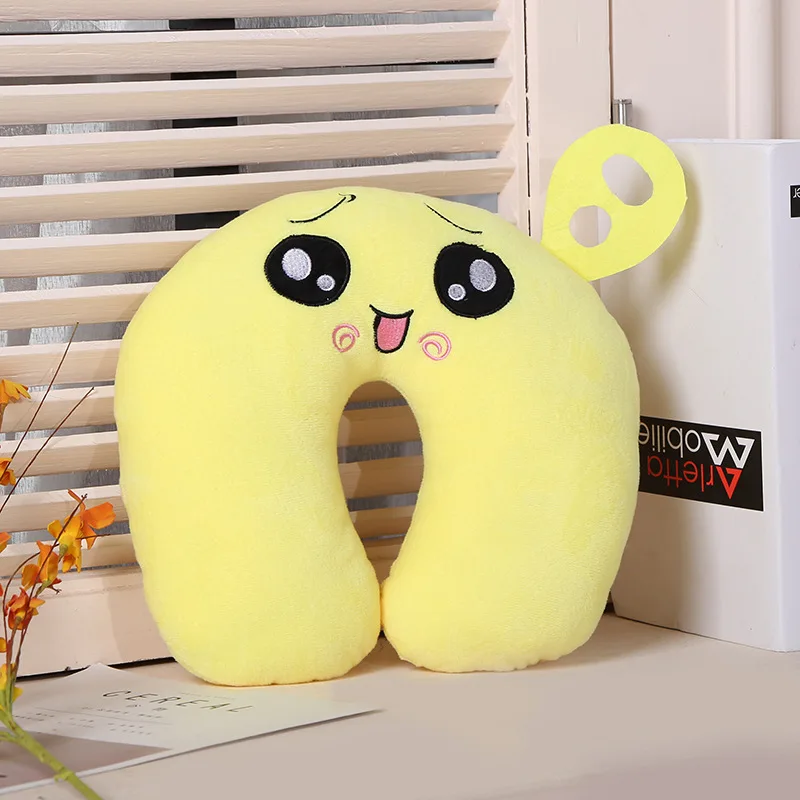 Cartoon U-shaped Pillow Neck Pillow Office Nap Travel Driving Neck U-shaped Pillow