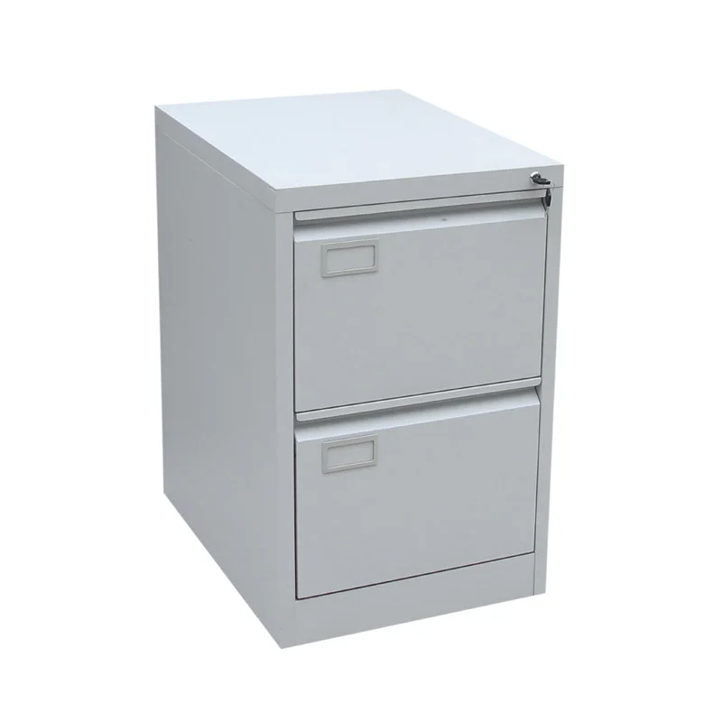 Central Lock Anti-tilt Godrej 2 Drawer Steel File Cabinet 2 Tier Vertical Stainless Steel Drawer Cabinet