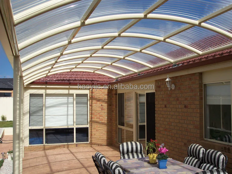 Anti-Fog Polycarbonate Sheet with UV Treated For Rain Shelter