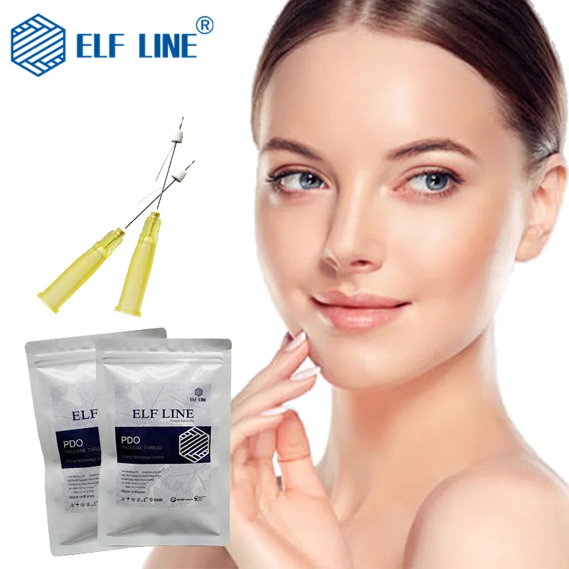 elf line thread injection powder needle free mesotherapy needles