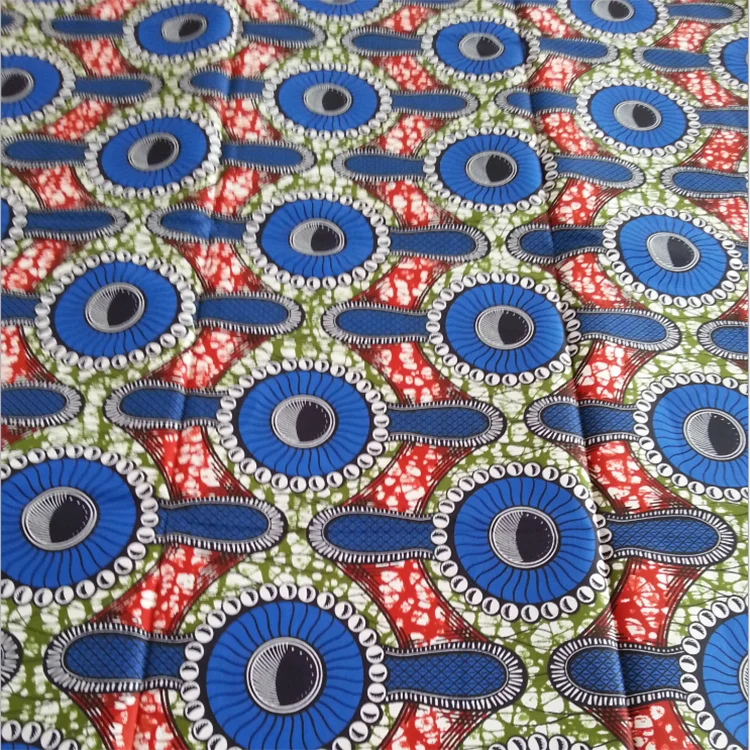 Hot Sale 100%polyester African wax print fabric for garment home textile China factory supplier wholesale super