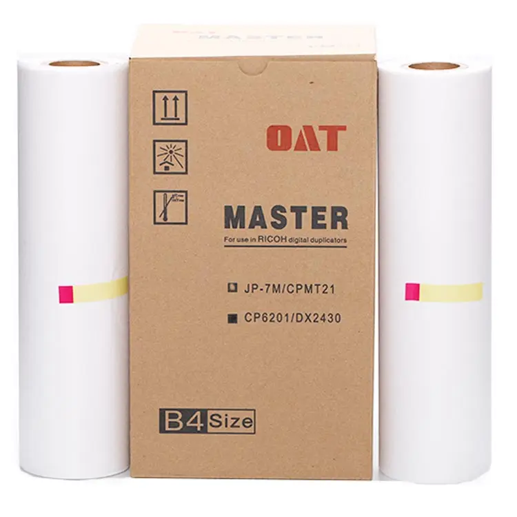 Compatible Ricoh DX2430 B4 Master roll for Digital Duplicator