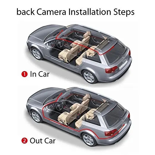 RERAND M301 Hot Cheapest Dual Mirror Car Camera Rear View Mirror Dash Cam Mirror Double Camera