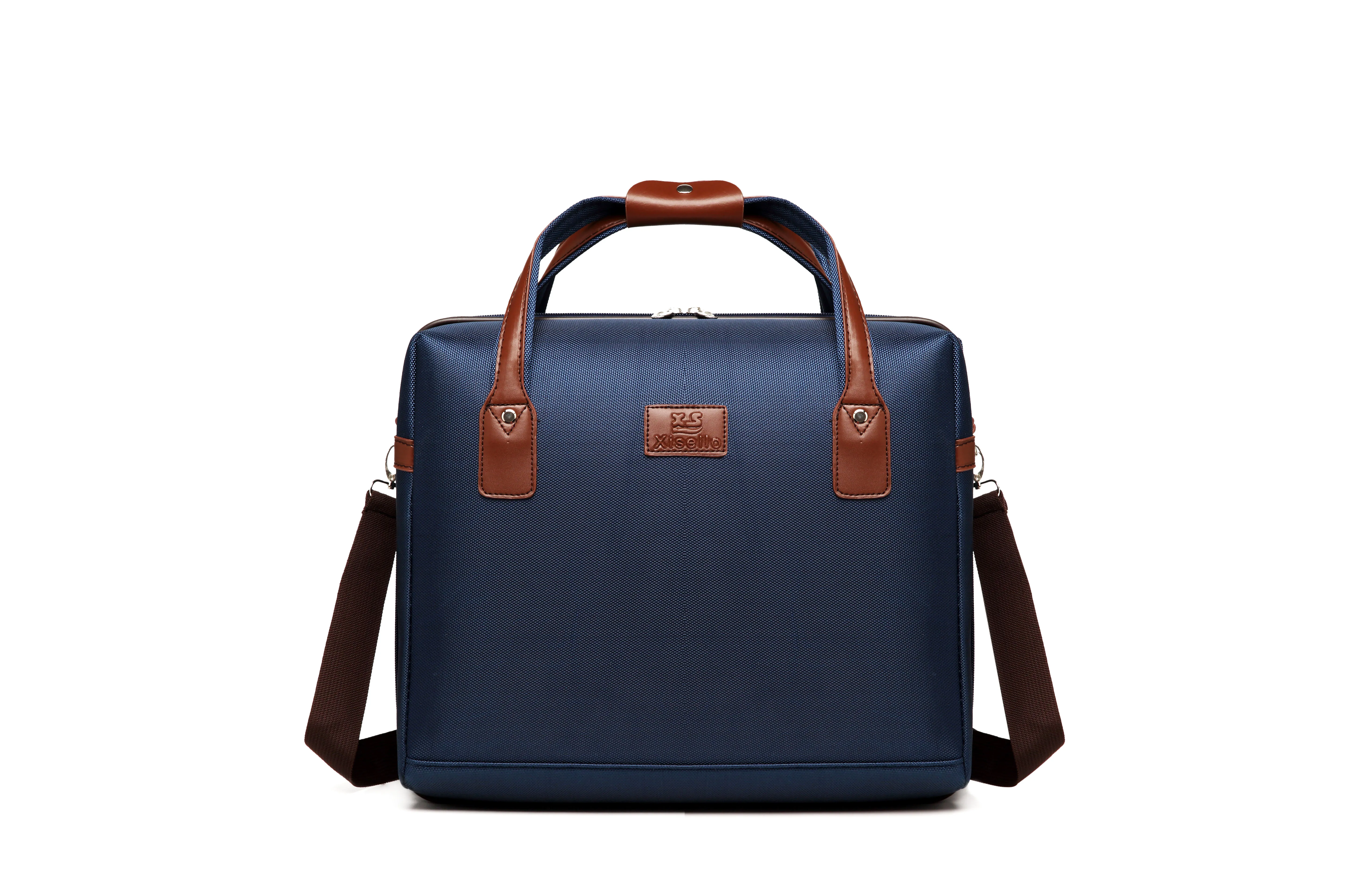 oxford fabric and pu leather fabric traveling outdoor suitcases luggage set