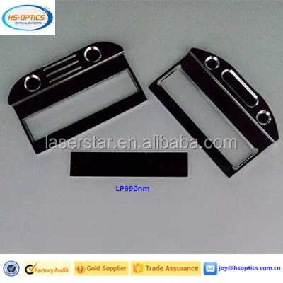 Fused silica  IPL filter 580nm 610nm 640nm 690nm for hair removal