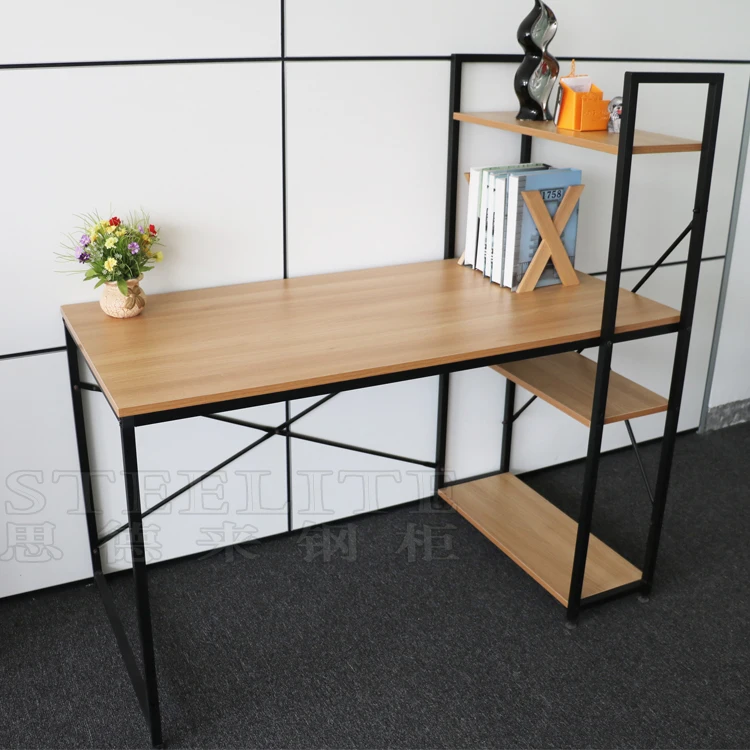 Hot New Home Office Steel-Wooden Unit StudyTable Furniture For Computer