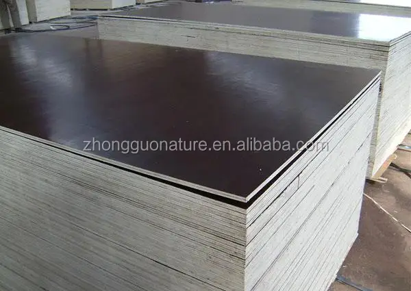 
18mm laminated marine plywood for concrete formwork 