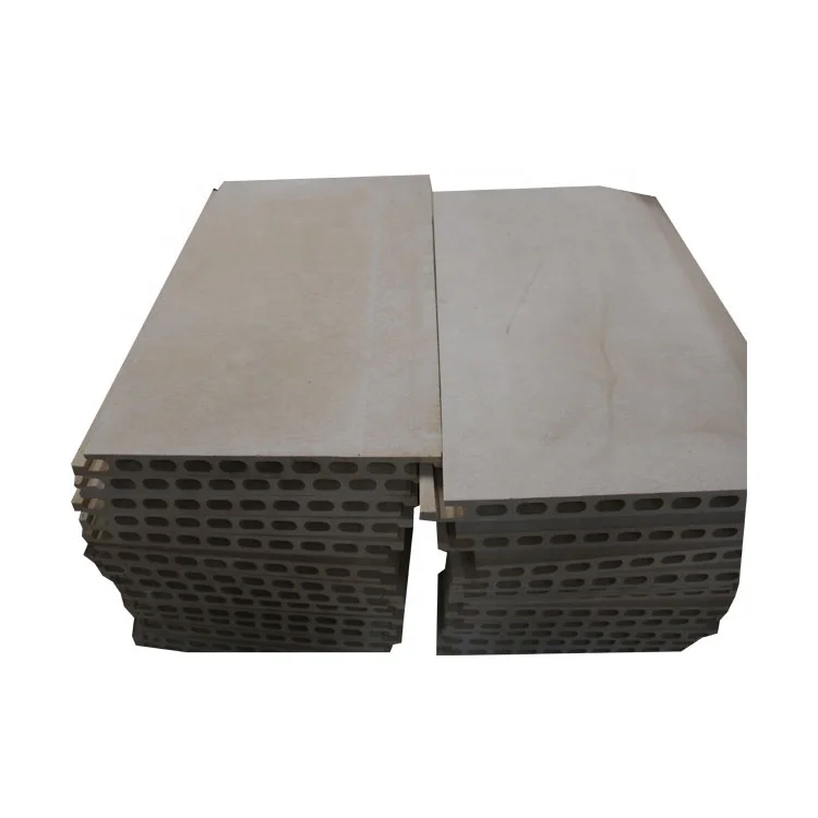 Refractory kiln furniture cordierite mullite extruded batts for ceramic tunnel kiln of sanitary ware
