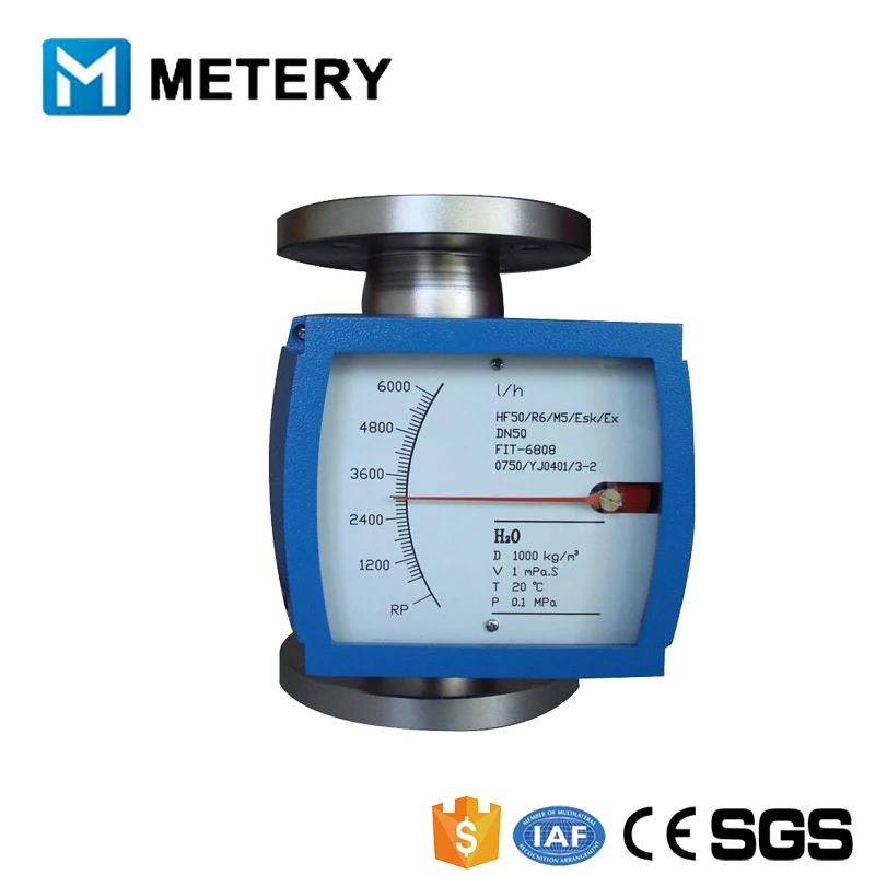 Gas rotameter flow meter oxygen flowmeter air flow controller