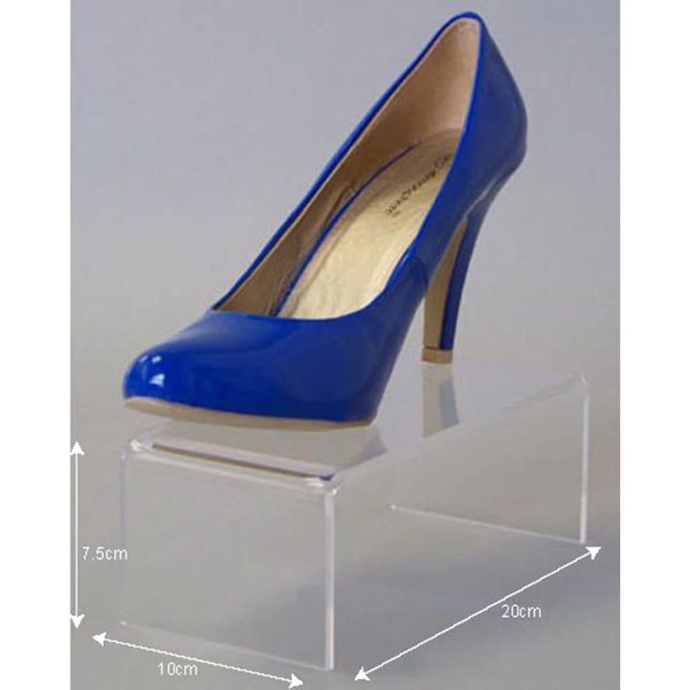 Manufacturers wholesaleacrylic Shoe Skyscraper Shelf /Acrylic Shoe Riser Display Stands