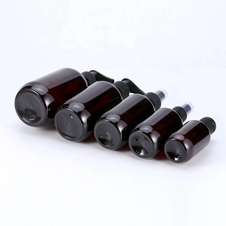 Янтарная пластиковая бутылка 100 150 ml 200 250 300 500 мл жидкость для мытья рук 1 литр пластиковые шампунь дозатор лосьонов бутылки