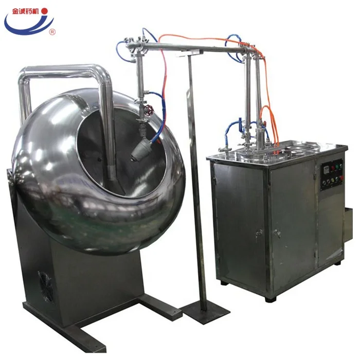 Candy polishing machine peanut sugar chocolate coating pan system