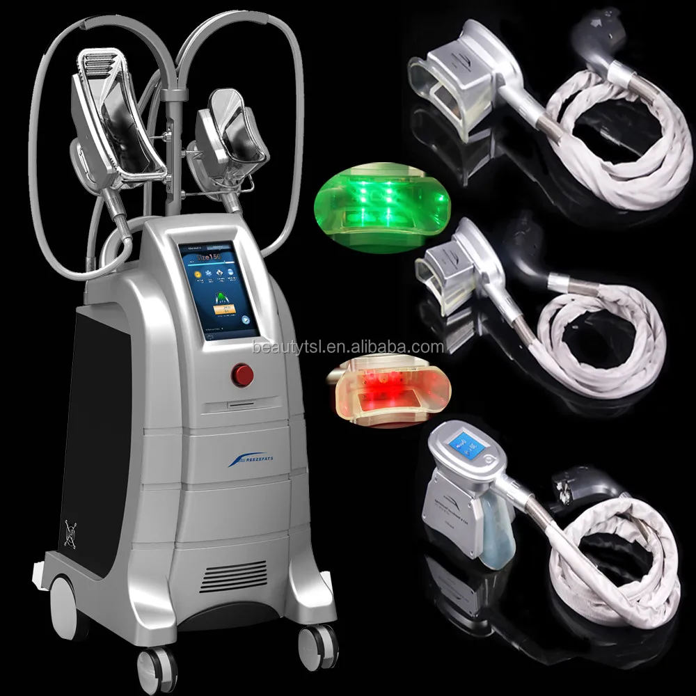 Professional 4 handles criolipolisis / criolipolise slimming fat freezing machine