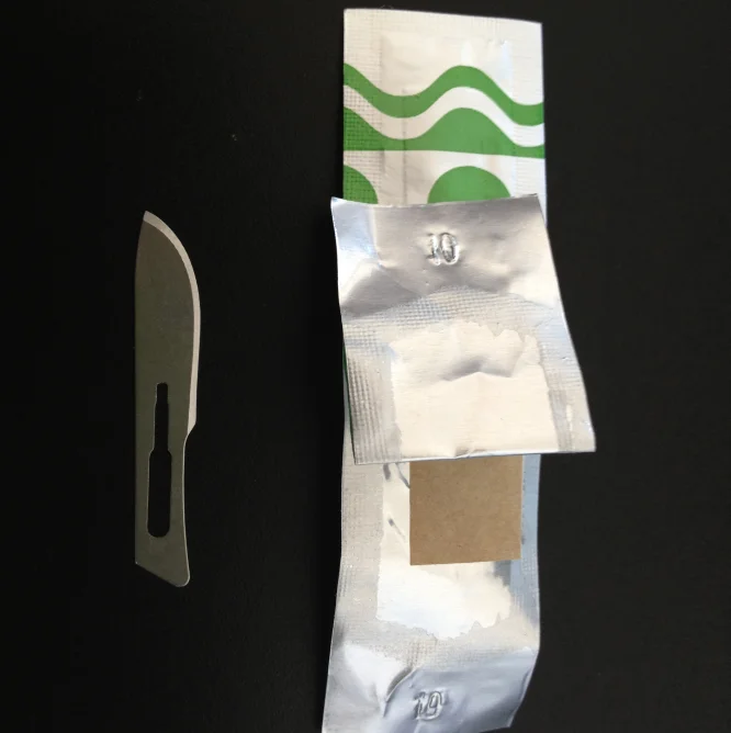 Medical disposable sterile surgical scalpel blade manufacturer