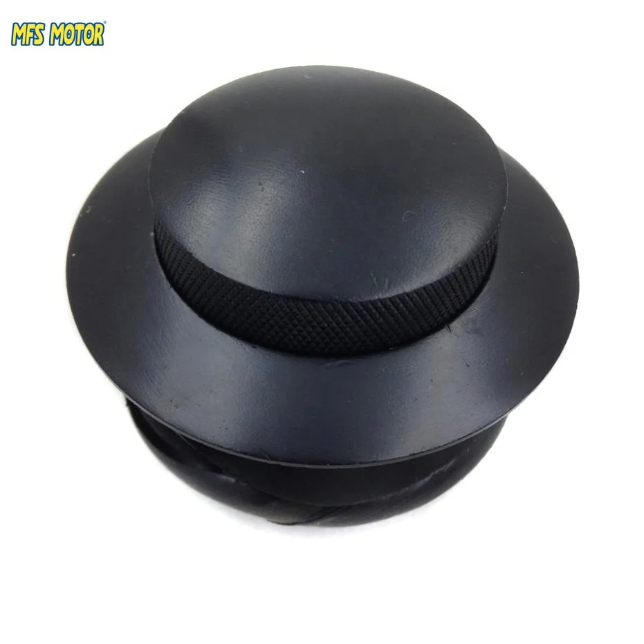 Motorcycle Tank Cover Fluid Reservoir Oil Caps Vented Fuel Tank For Harley 1982-up Black Color