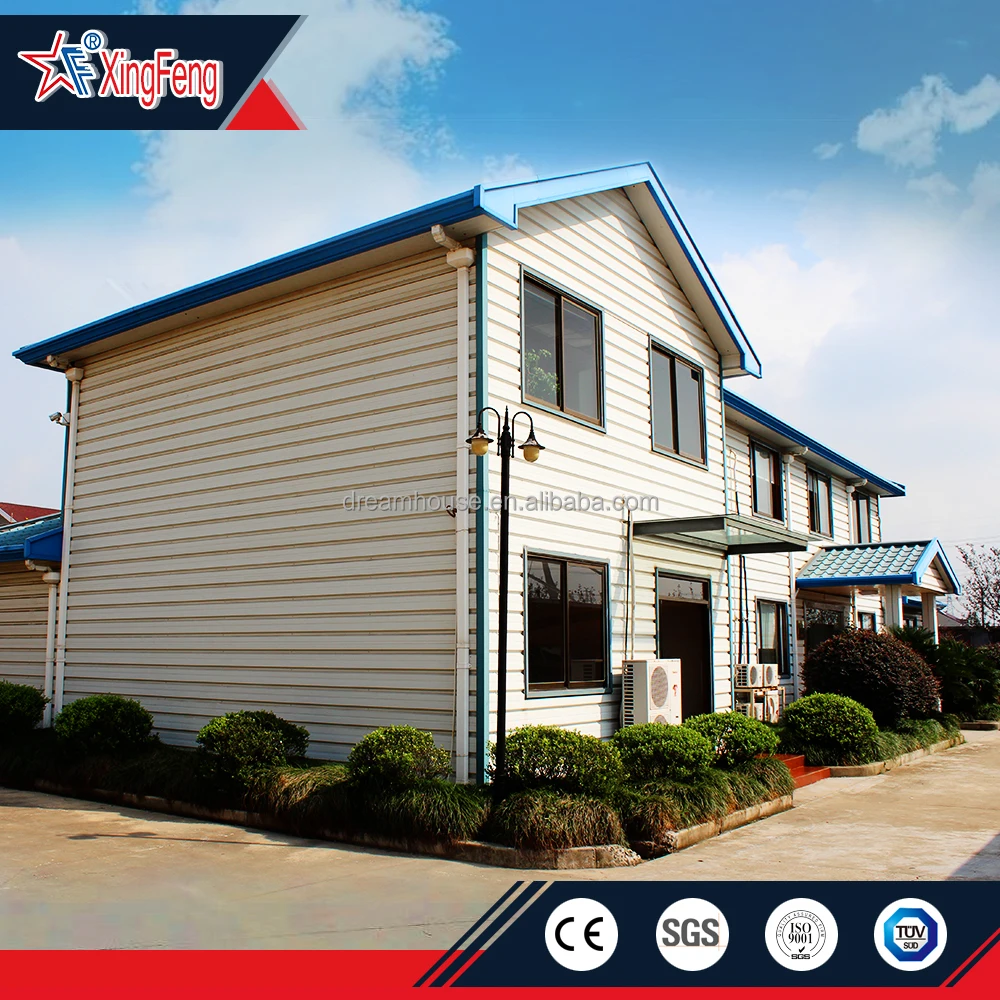 luxury prefabricated steel structure building/France masion/prefab light steel villa