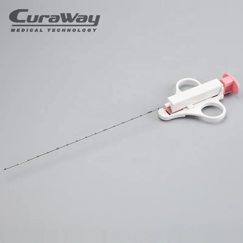 
Medical Supply Disposable Sterile Semi-Automatic Soft Tissue Biopsy Needle Surgical Instrument 