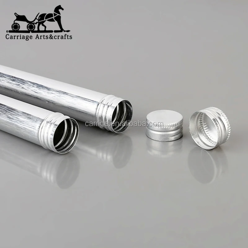 
Customizable aluminum packing rough tube with paint spraying and printing 
