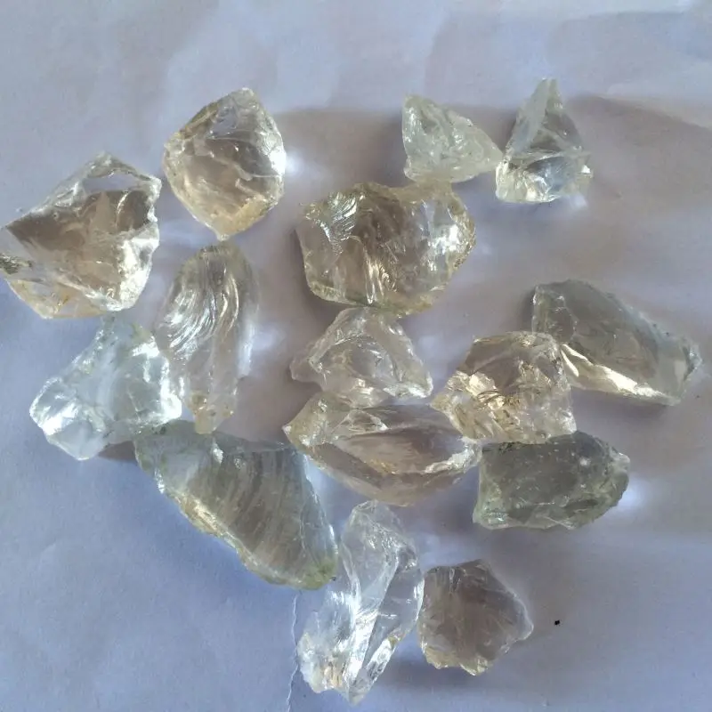 Здание цветные переработанный щебень зеркального