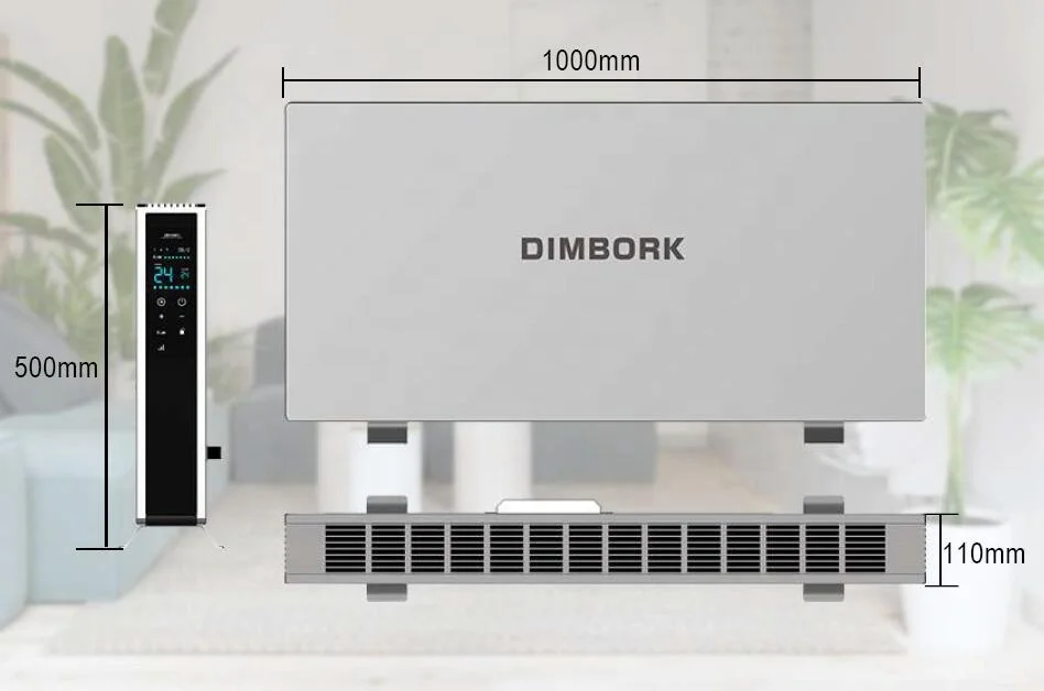 
New type heating element wifi control bathroom heater humidifier heater 