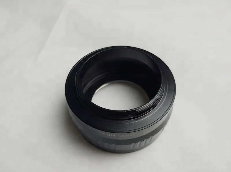 MASSA Photographic Equipment digital camera accessories CNC aluminum alloy machining M42 lens to NEX camera Bayonet Adapter Ring
