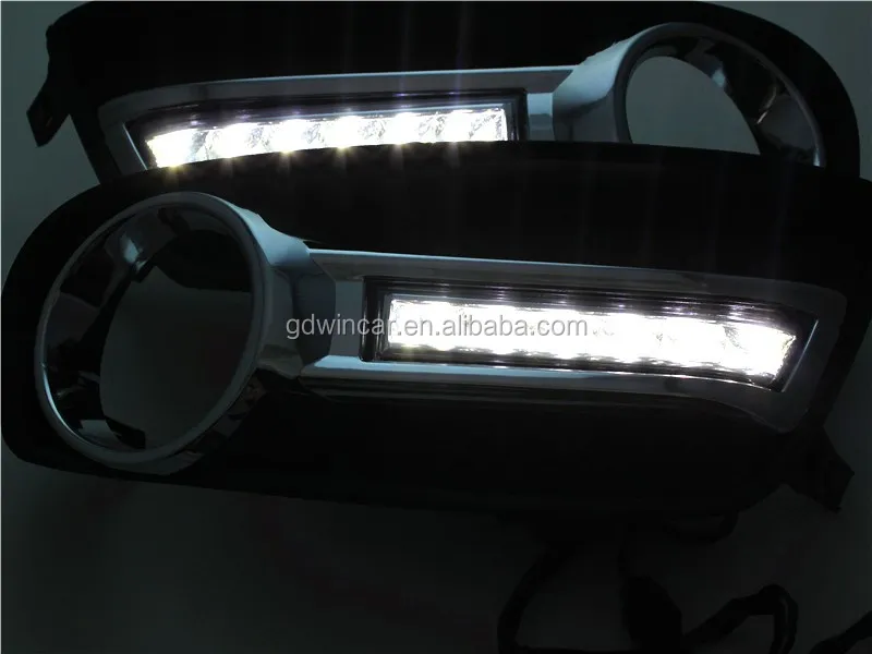 Светодиодная световая панель потолочная лента аксессуары для грузовиков светодиодные дневные ходовые огни Nissan Tiida 2011 - 2015