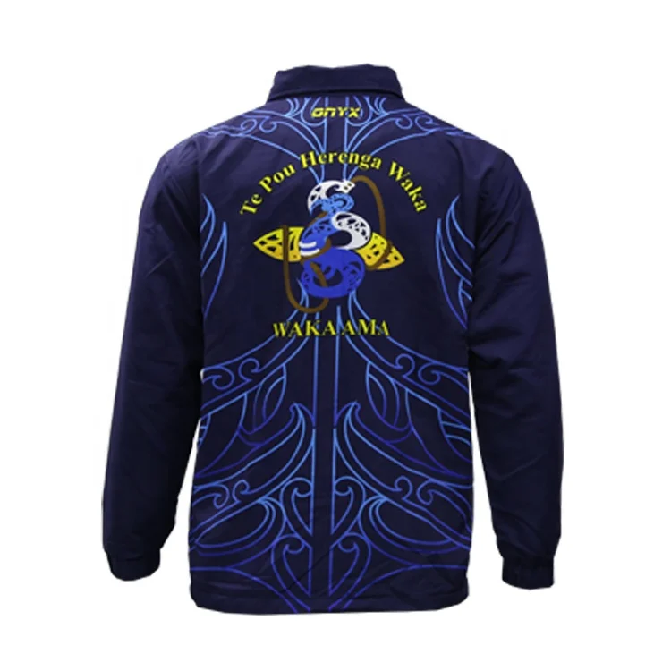 Wholesale Jacket Sublimation Embroidery Logo Custom Men Jacket