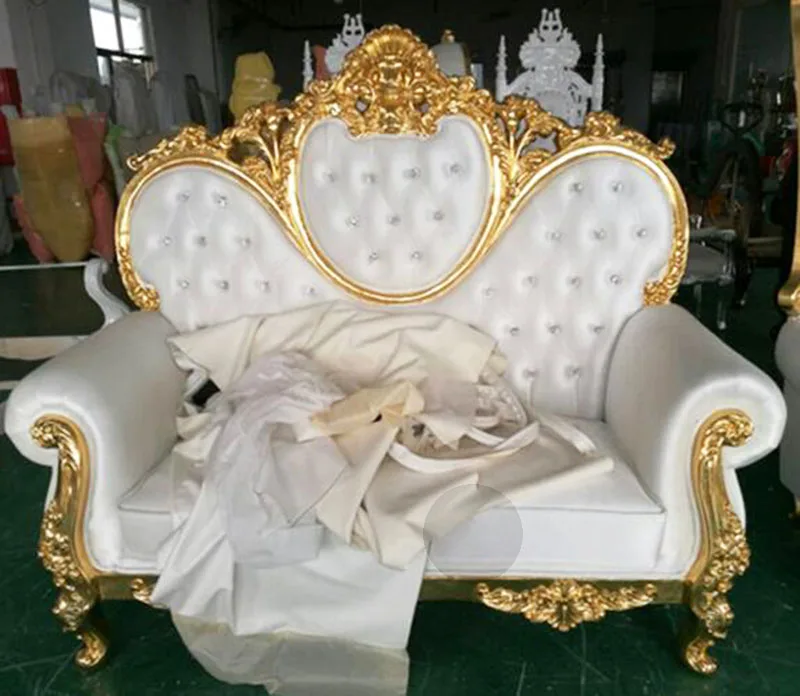 2019 European-style Living Room Modern Royal Throne PU LEATHER Sofa