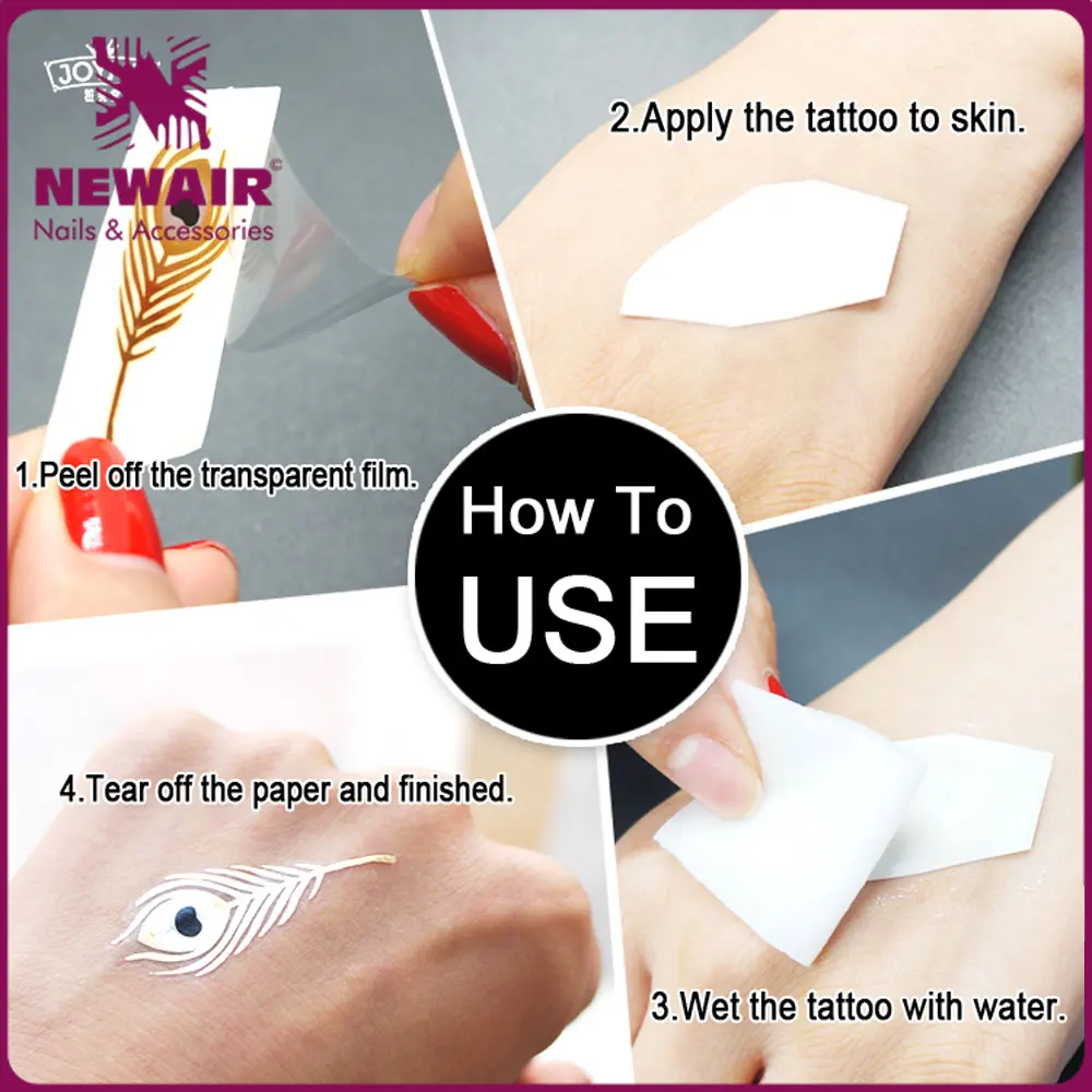 Татуировки для тела для макияжа, бумажные наклейки, крутые наклейки на руку, ногу, водостойкие временные искусственные татуировки