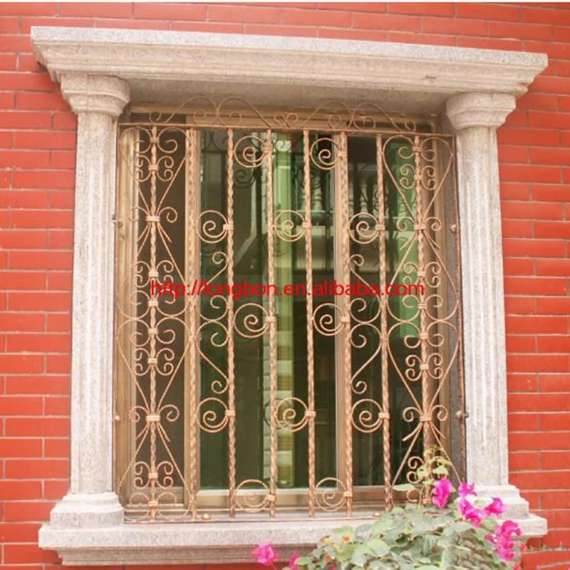 Кованые железные оконные решетки
