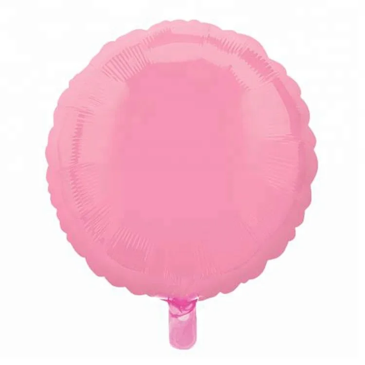 China wholesales round shaped 18inch macaron foil balloon for party  decorations.