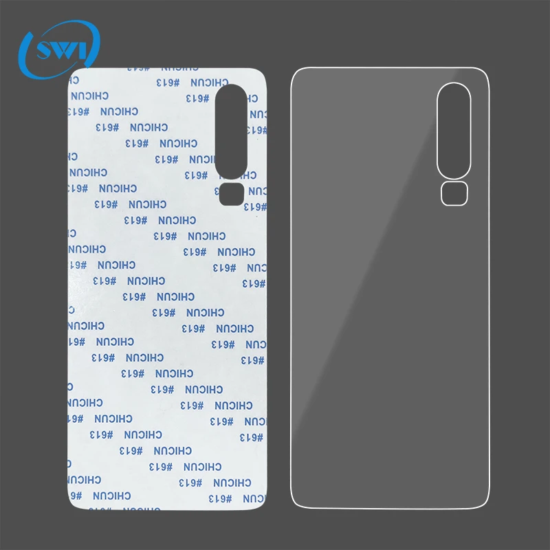 
Most Popular Cell Phone TPU PC Blank Case Glass with Double-Sided Tape Phone Cover Case For Huawei P30 