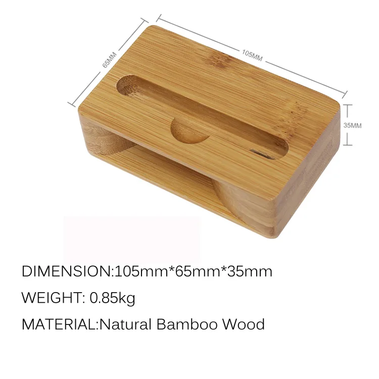 Док-станция для мобильного телефона из натурального дерева