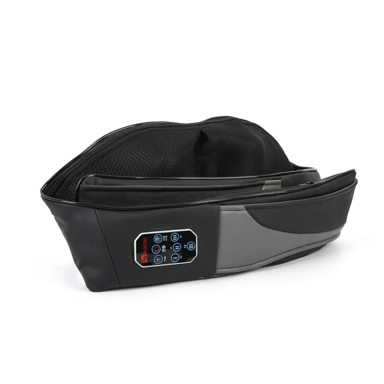 Deep-kneading shiatsu smart neck and shoulder massager with heat