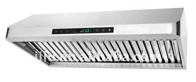 North America Commercial Kitchen Stainless Steel Range Hood