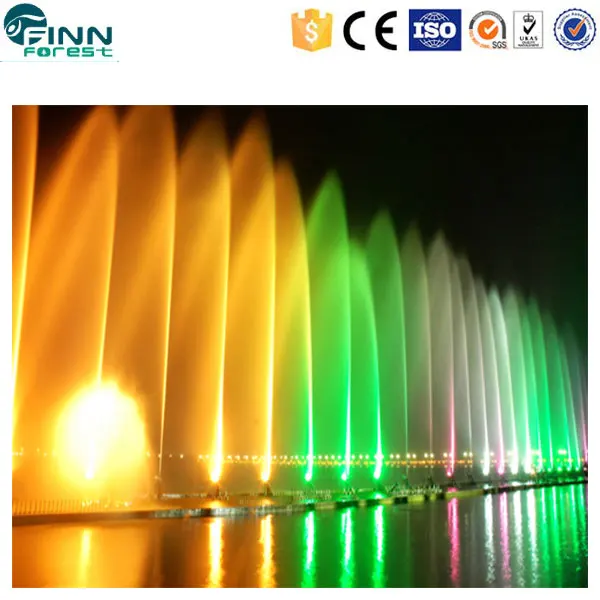 Indonesia government project beautiful musical dancing water fountain show