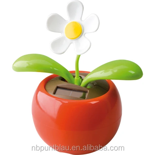 solar power plastic dancing flower solar toy