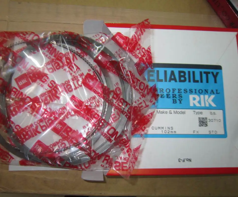 Wholesale Piston Ring NPR/TP/RIK for Excavator Engine 4BD1/6BD1/6BG1/ 4HK1/6HK1/6SD1/6WG1/J05/J08 18392 18562 42815