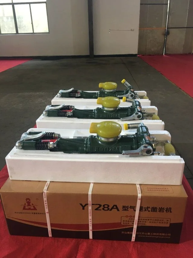 Famous Brand Kaishan YT28 Hydraulic Jack Hammer For Rock Drill Use/Small Hand Held Rock Drill Machine Work With Air Compressor