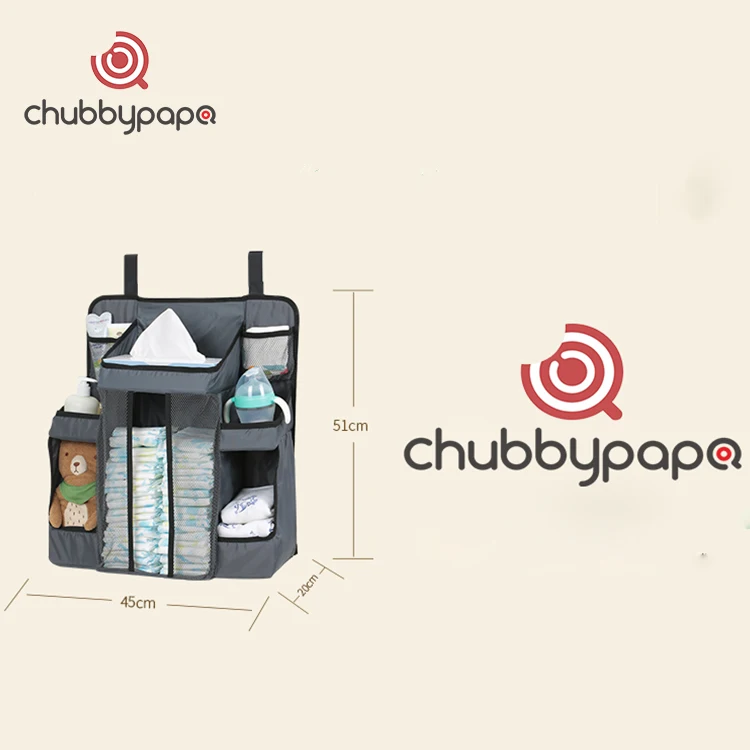 Многофункциональные детские пеленки органайзер для подвесного тренинга 3 слоя корзина для хранения сумки для детской кроватки колыбели Infanette