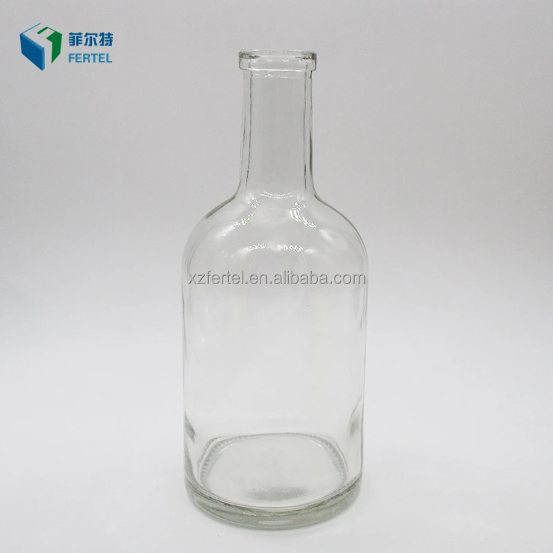 Recycled Glass Bottle with Cork for fragrance