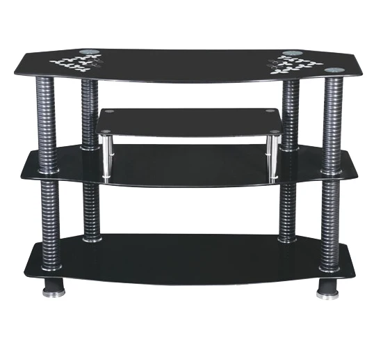 Новый современный треугольный ТВ-стенд из закаленного стекла для гостиной